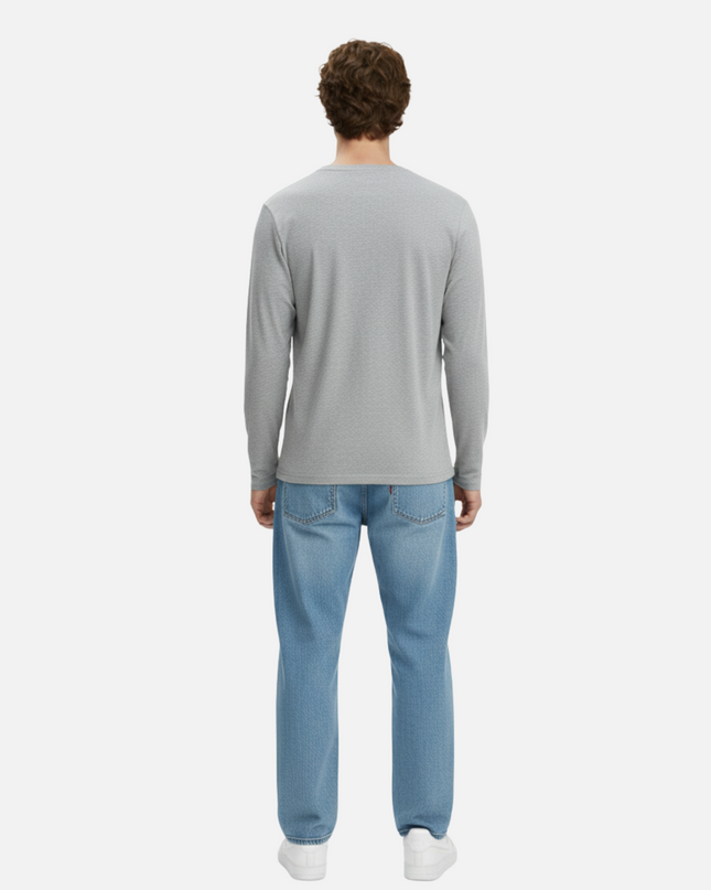 Grey Full Sleeve T-Shirt