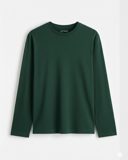 Bottle Green Full Sleeve T-Shirt