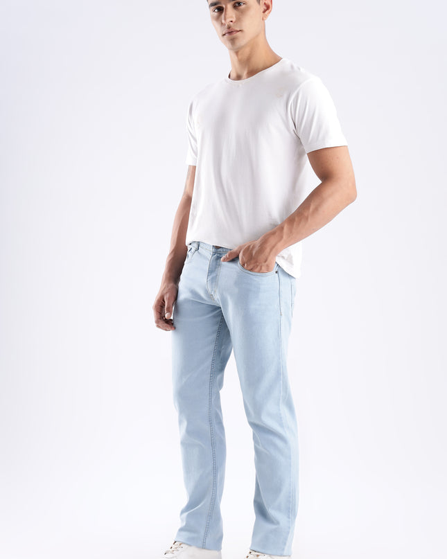 Light blue straight