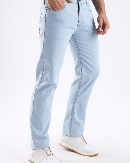 Light blue straight