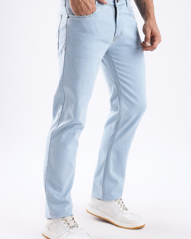 Light blue straight