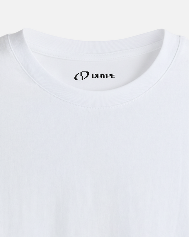 White Full Sleeve T-Shirt